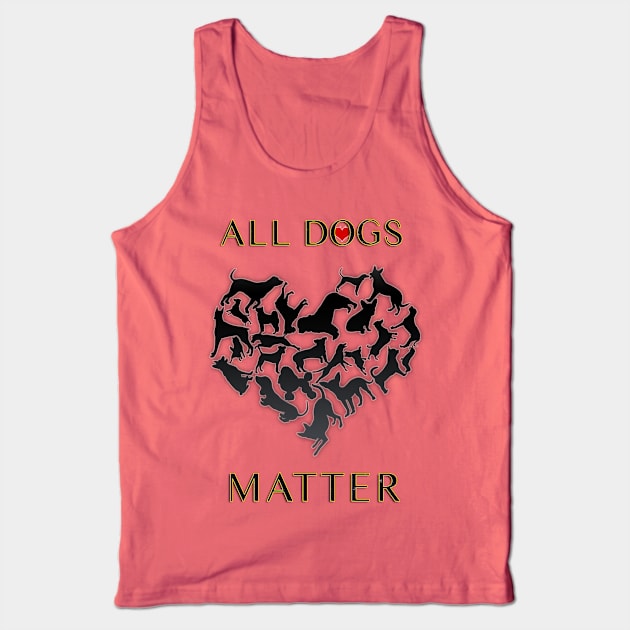 Dogs are my favorite people. Tank Top by LanaBanana